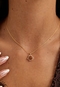 Nuevo collar Emily - Melocotones