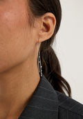 Pendientes de cadena Baylen chapados en plata