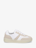 Zapatillas deportivas bicolor perforadas - Beige