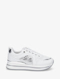 Zapatillas de jacquard gráfico iridiscente - Blanco