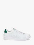 Zapatillas de material sintético con talón en contraste - Verde