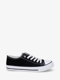 Zapatillas básicas de lona - Negro