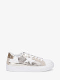 Zapatillas de material sintético con estampado de estrellas - Dorado