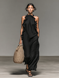 Gladys™ | Vestido largo con bolsillos