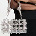Clutch con nudo deslumbrante