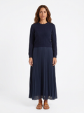 Béatris, vestido efecto blusa