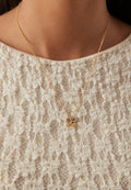 Collar Ajani chapado en oro