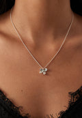 Collar Ajani chapado en plata