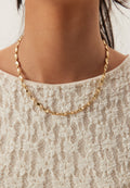 Collar Eliyah chapado en oro